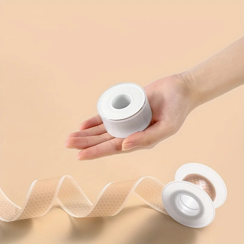 Heel Liner Grip - แผ่นเจลรองส้นเท้าแบบม้วน 1 ม้วน แผ่นปิดแผลพุพอง แผ่นรองส้นเท้าแบบมีกาว แผ่นรองรองเท้า