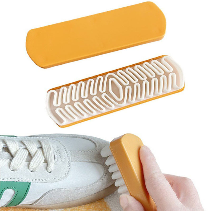Sneaker Care Spray - แปรงหนังสําหรับรองเท้าหนังนิ่มกระเป๋าScrubber CleanerยางสีขาวCrepeรองเท้าแปรงในครัวเรือนที่จําเป็น
