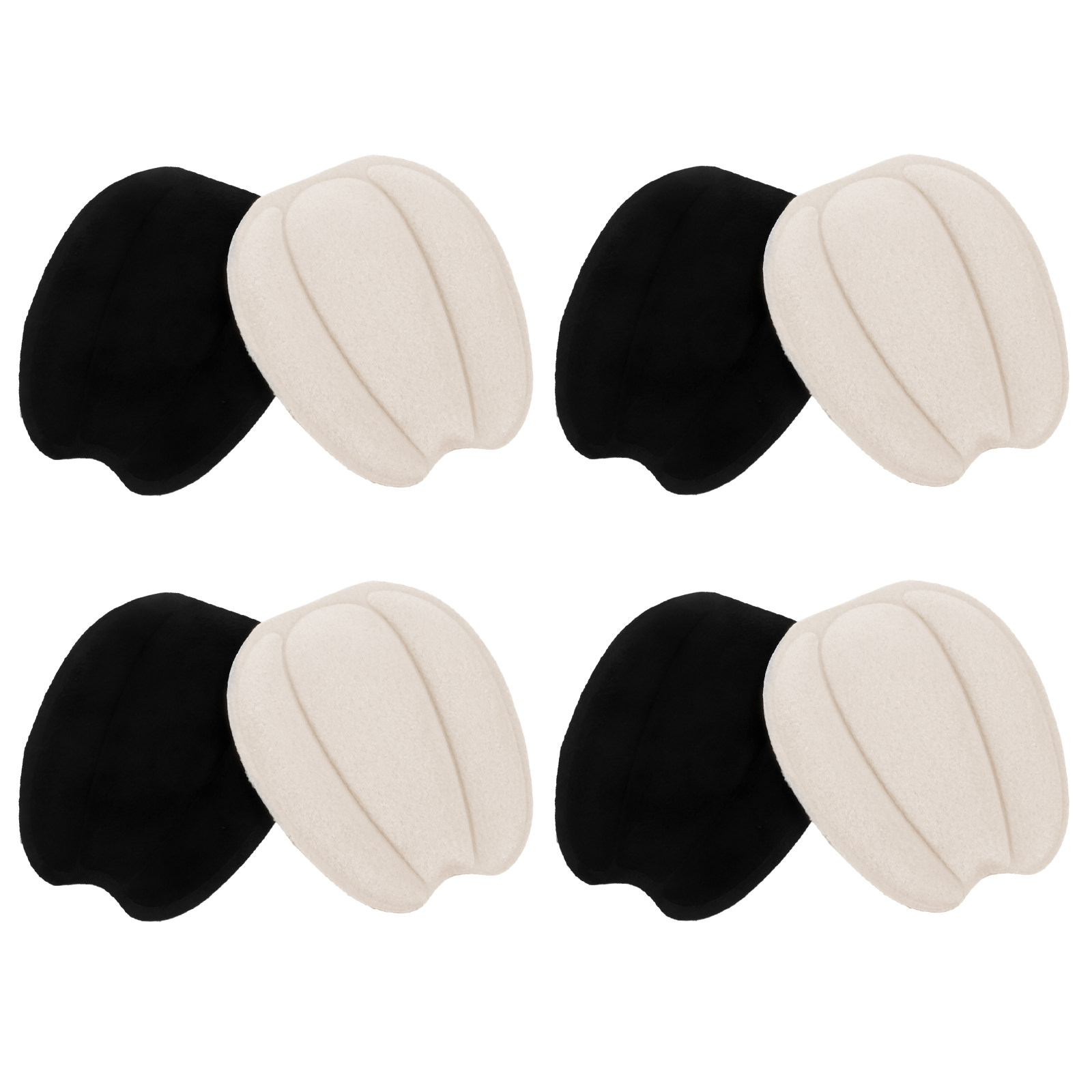 Heel Liner Grip - แผ่นกันลื่นสำหรับส้นเท้า 4 คู่สำหรับผู้หญิง แผ่นรองส้นเท้าแบบมีกาว แผ่นรองส้นเท้าเพื่อความสบายสำหรับรองเท้าส้นสูงและรองเท้าผ้าใบ