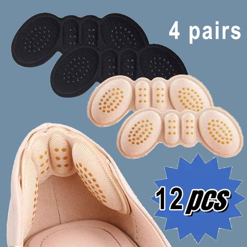 Heel Liner Grip - 4 คู่ Heel Pads สําหรับรองเท้า Too