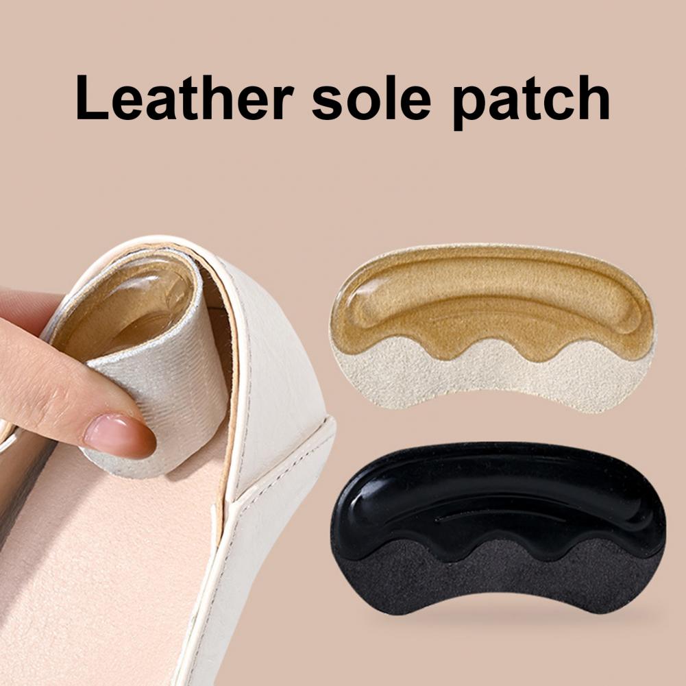 Heel Liner Grip - แผ่นรองส้นเท้าแบบมีกาวในตัว กันลื่น ซิลิโคนเจลนุ่ม ซับแรงกระแทก
