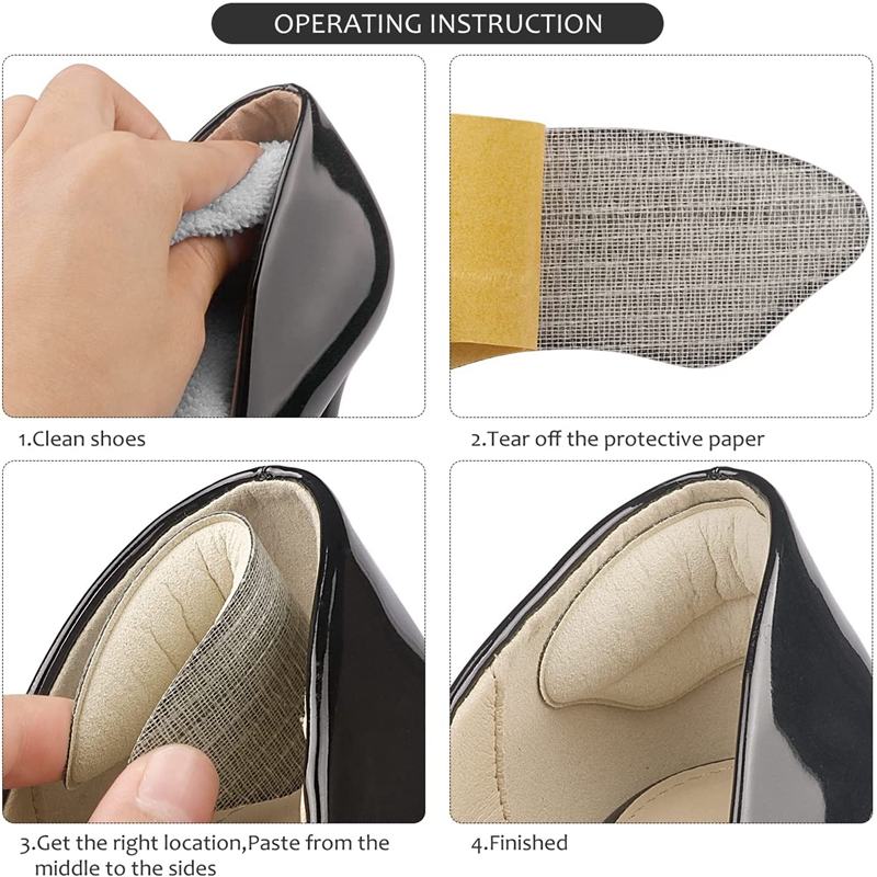 แผ่นรองเท้าสำหรับผู้หญิง แผ่นร - Heel Liner Grip บทวิจารณ์และราคา
