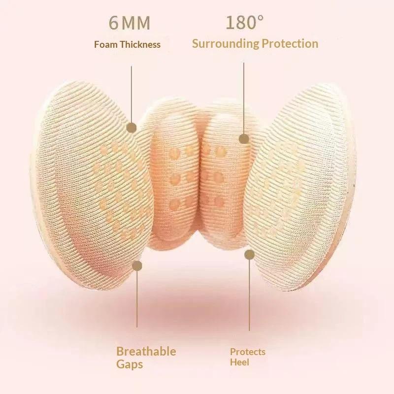 แผ่นกันลื่นสำหรับส้นเท้าแบบมีก - Heel Liner Grip บทวิจารณ์และราคา