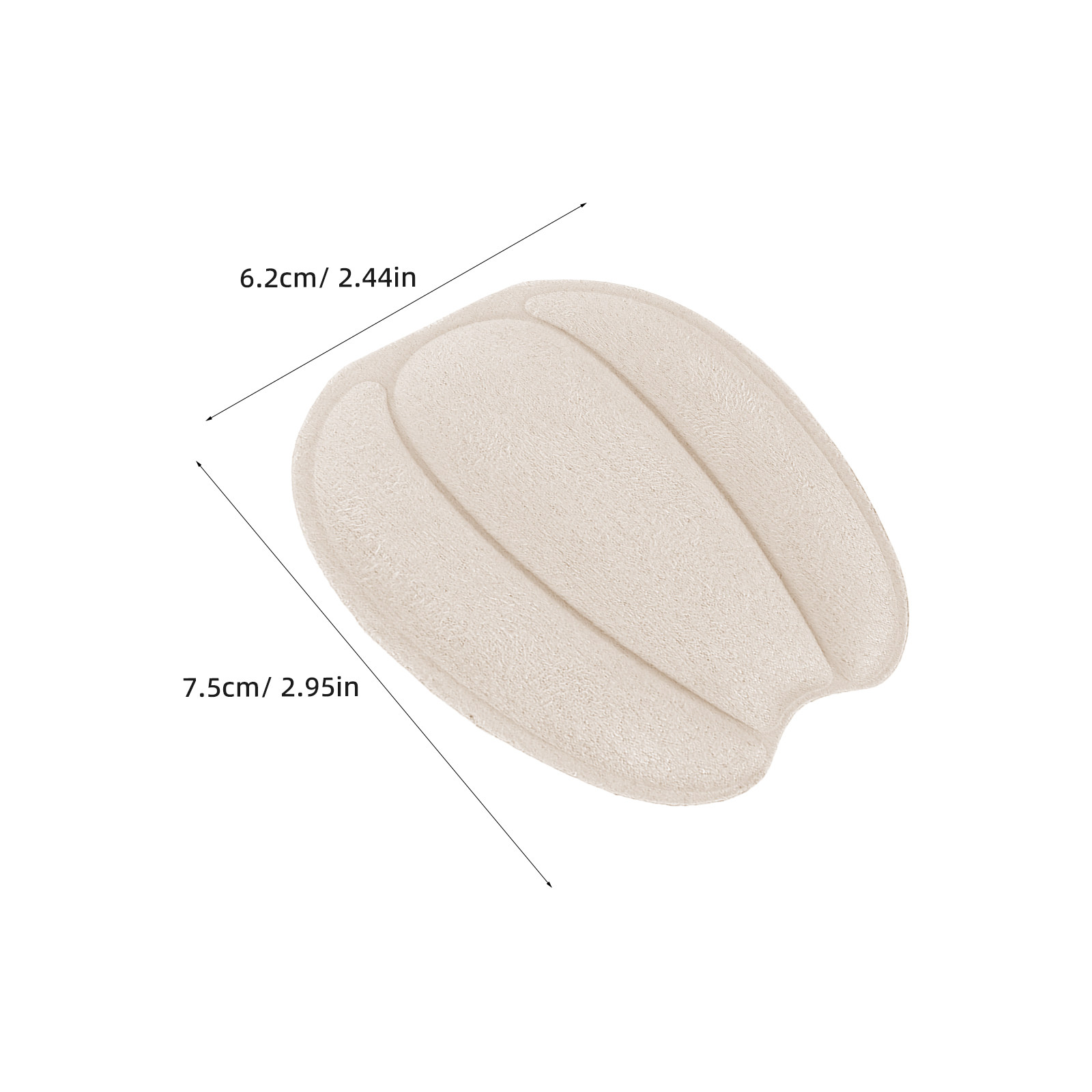 แผ่นกันลื่นสำหรับส้นเท้า 4 คู่ - Heel Liner Grip บทวิจารณ์และราคา