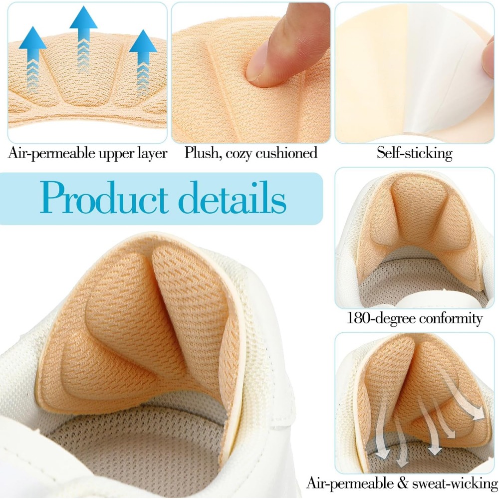 แผ่นรองรองเท้าแบบมีกาวสองด้านส - Heel Liner Grip บทวิจารณ์และราคา