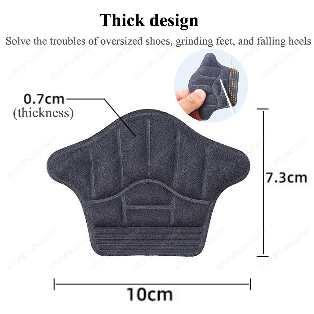 2PCS Heel Pads สำหรับกีฬารองเท - Heel Liner Grip บทวิจารณ์และราคา