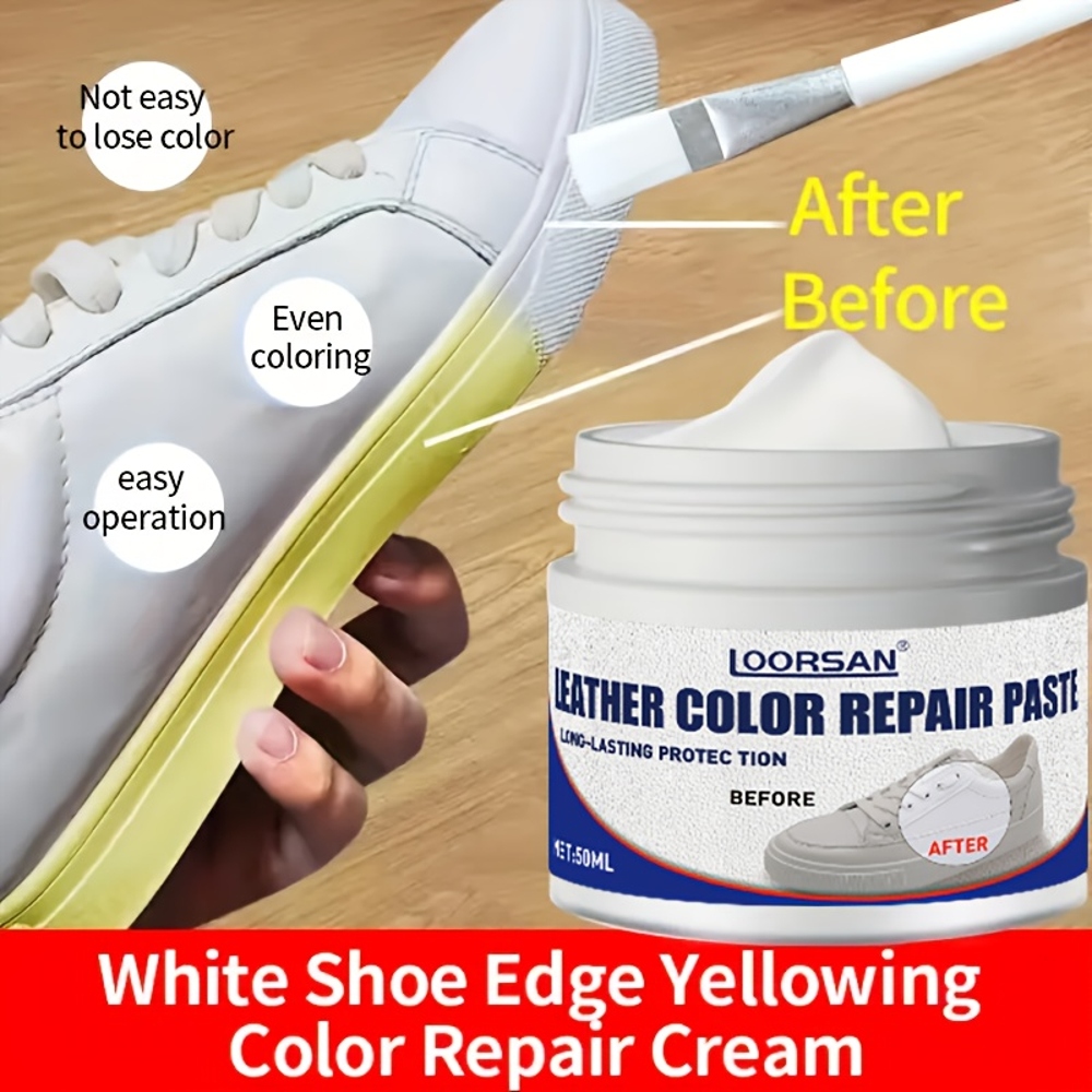 ชุดซ่อมหนังสีขาว - แก้ไขรอยขีด - Sneaker Care Spray บทวิจารณ์และราคา