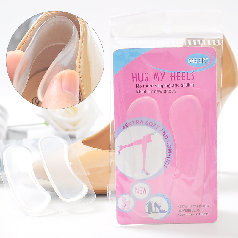 ซิลิโคนเจลผู้หญิง Insoles สําห - Heel Liner Grip บทวิจารณ์และราคา