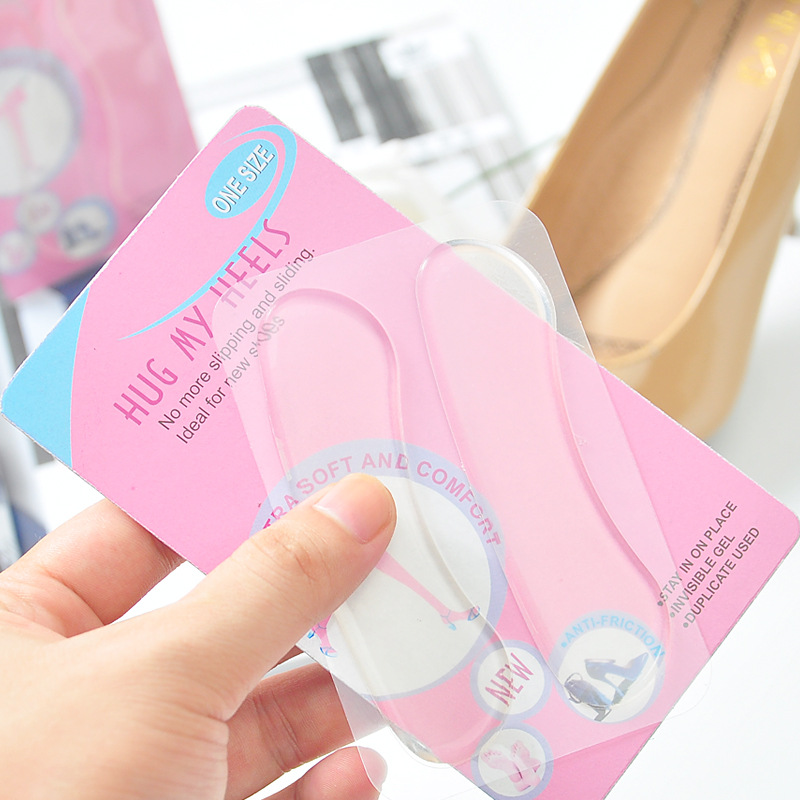 ซิลิโคนเจลผู้หญิง Insoles สําห - Heel Liner Grip บทวิจารณ์และราคา