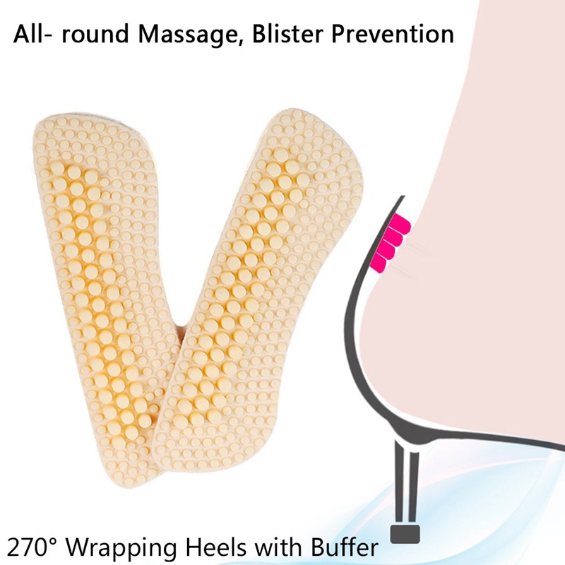 1คู่ซิลิโคนแทรกนวดนุ่มซิลิกาเจ - Heel Liner Grip บทวิจารณ์และราคา