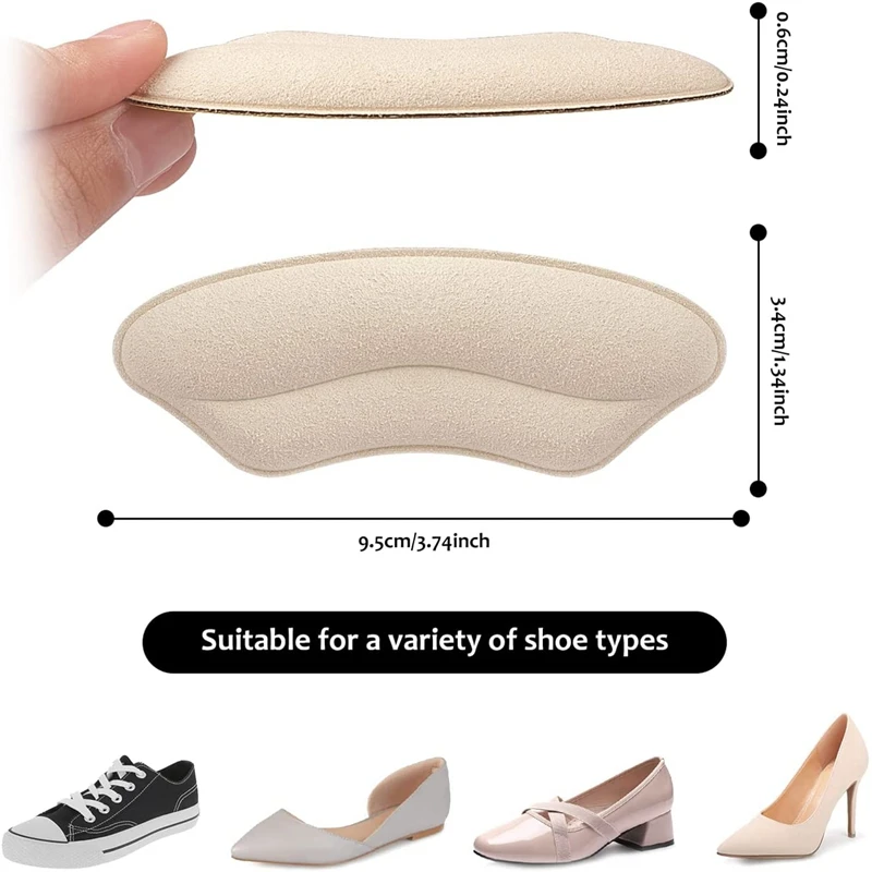 แผ่นรองรองเท้าส้นสูงสำหรับผู้ห - Heel Liner Grip บทวิจารณ์และราคา