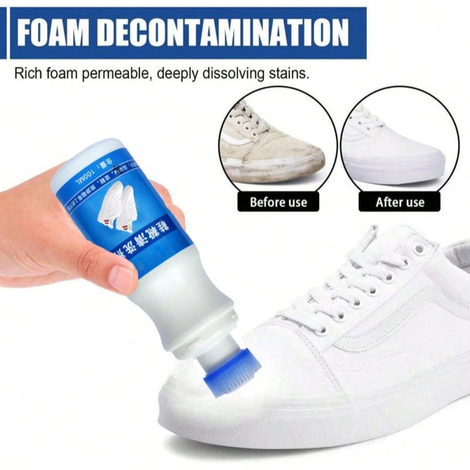 น้ำยาทำความสะอาดรองเท้าสีขาว 1 - Sneaker Care Spray บทวิจารณ์และราคา