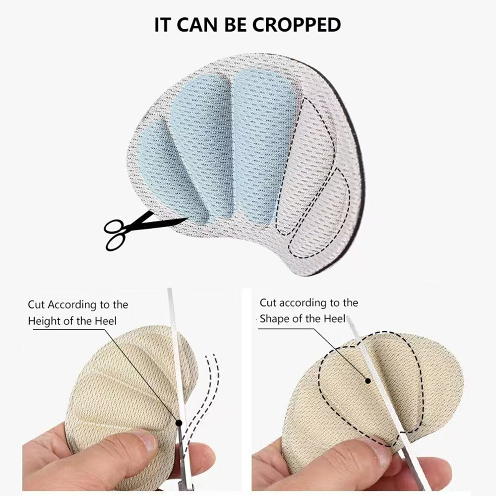แผ่นรองส้นเท้า 4 คู่ สำหรับรอง - Heel Liner Grip บทวิจารณ์และราคา