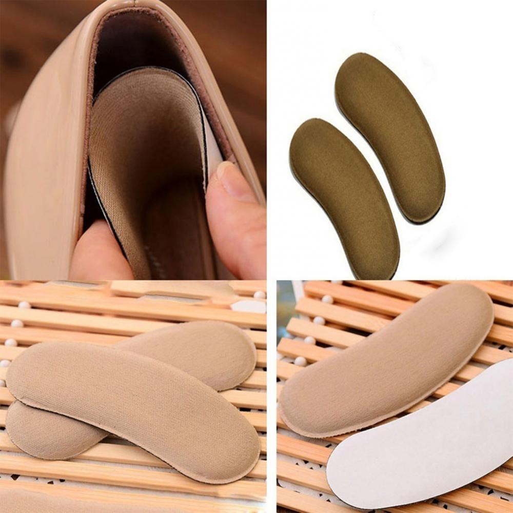 แผ่นรองส้นเท้าผู้หญิง 5 คู่ ผ้ - Heel Liner Grip บทวิจารณ์และราคา